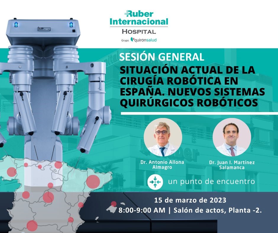 Situación actual de la cirugía robótica en España